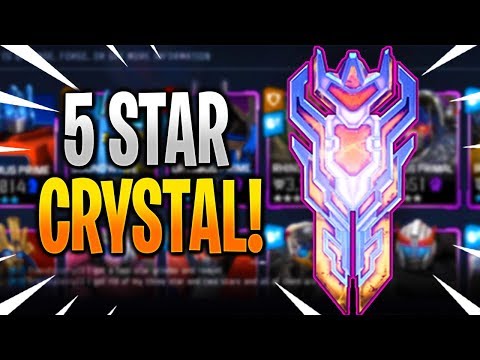 5 Star Bot Crystal Opening! - Transformers: Forged To Fight