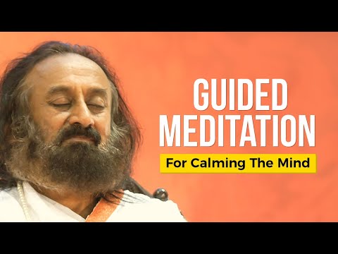 Guided Meditation For Calming The Mind By Gurudev Sri Sri Ravi Shankar