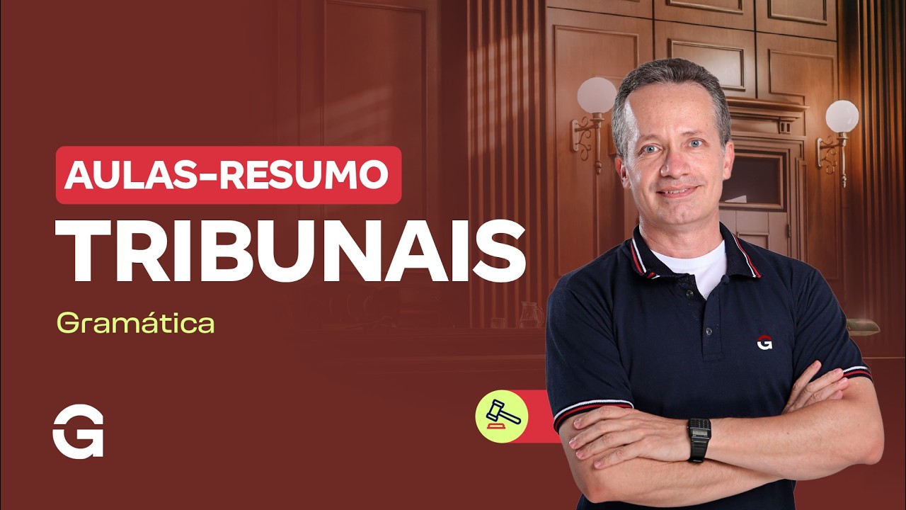 Aulas-Resumo para Tribunais |  Língua Portuguesa | com Márcio Wesley