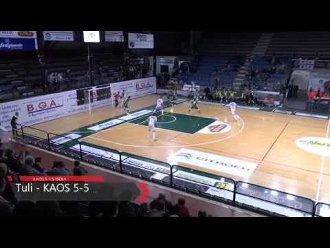 Highlights Kaos-Futsal Isola 5-5, stagione 2016/17