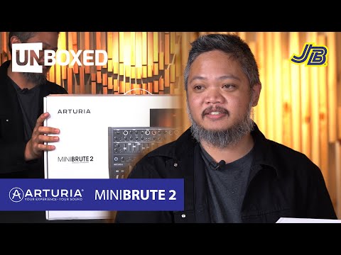 UNBOXED: Carlos Tañada Unboxes Arturia MiniBrute II