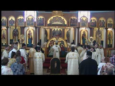 Hierarchical Divine Liturgy - Blessing of Icon Screen - Ordination - July 28, 2019