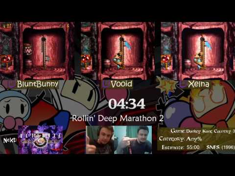 Donkey Kong Country 3 (Any%) by BluntBunny, V0oid, and Xelna in 51:48