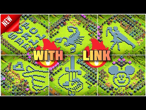NEW! Th13 Troll/Funny Base With Link - Th13 funny base | Th13 troll base | coc | RoOrbit Gaming