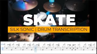Silk Sonic Skate Drum Transcription - Learn This Groove