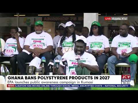 Ghana’s 2027 polystyrene ban: We’re not destroying businesses; people are getting sick – Afranie
