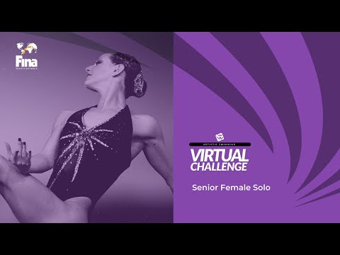 First ever Artistic Swimming Virtual Challenge | Senior Female Solo