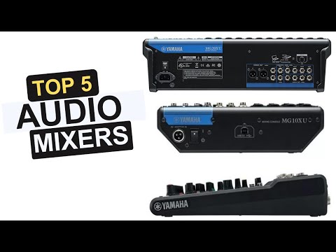 Top 5  Audio Mixers in 2024 - Best Audio Mixers  You Con Buy {Reviews}