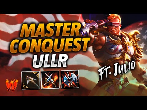 ULLR, LAS BUILDS DE SKILLS NO SON TAN DIVERTIDAS :D ft. Julio - Warchi - Smite Master Conquest