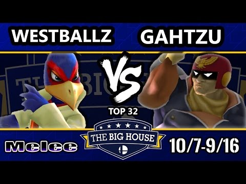 TBH6 SSBM - G2 | Westballz (Falco) Vs. U4X | Gahtzu (Captian Falcon) - Smash Melee Top 32