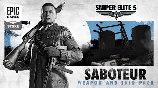Sniper Elite 5 – Saboteur Weapon & Skin Pack Trailer Trailer