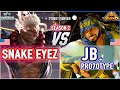 SF6 🔥 Snake Eyez (Akuma) vs JB (Rashid) & Pro7otype (E.Honda) 🔥 SF6 High Level Gameplay
