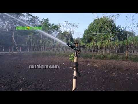 , title : 'Irigasi Sprinkler Radius Max  18 Meter - Cocok untuk Berbagai Jenis Tanaman'