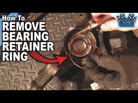 How To Remove A Bearing Retainer Ring (Andy’s Garage: Episode - 178)
