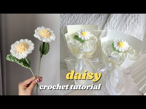 Daisy crochet tutorial - In-depth tutorial for complete beginners