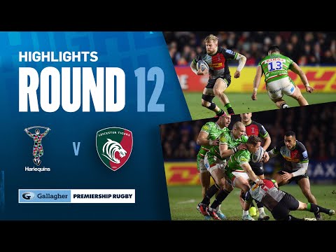Harlequins v Leicester - HIGHLIGHTS | Nail-Biting Finish! | Gallagher Premiership 2023/24