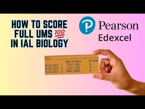 Ace your 2026 IAL Edexcel Biology exam in 4 steps 💯