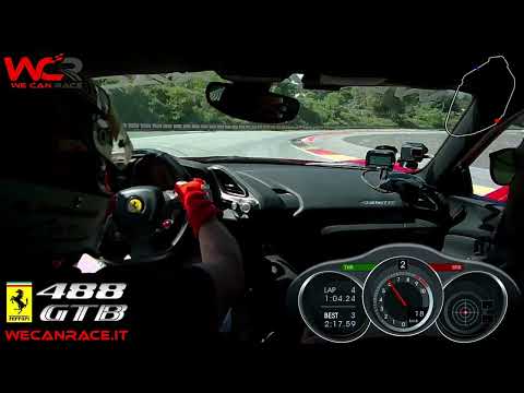 Ferrari 488 670CV Pergusa 2/6/2022 Alberto Nicosia BACK VISION