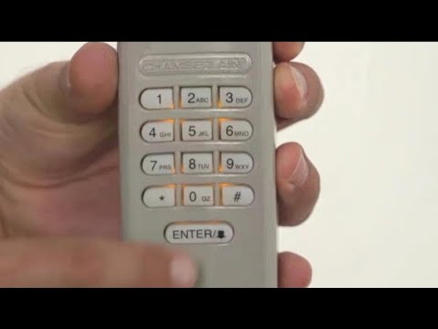 How to Program Chamberlain Wireless Keypad 940ESTD for...