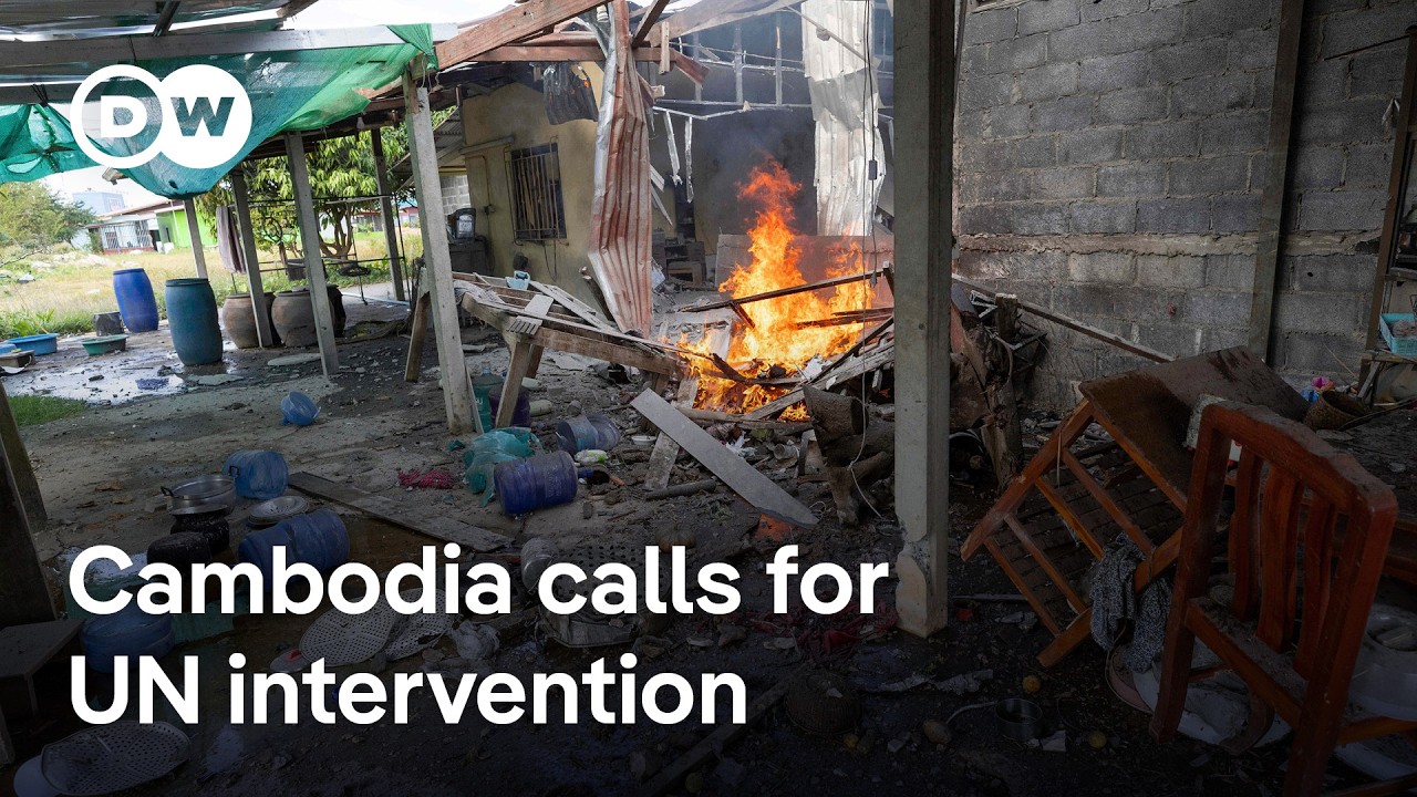 ~500,000 people flee renewed violence on Thailand-Cambodia border | DW News