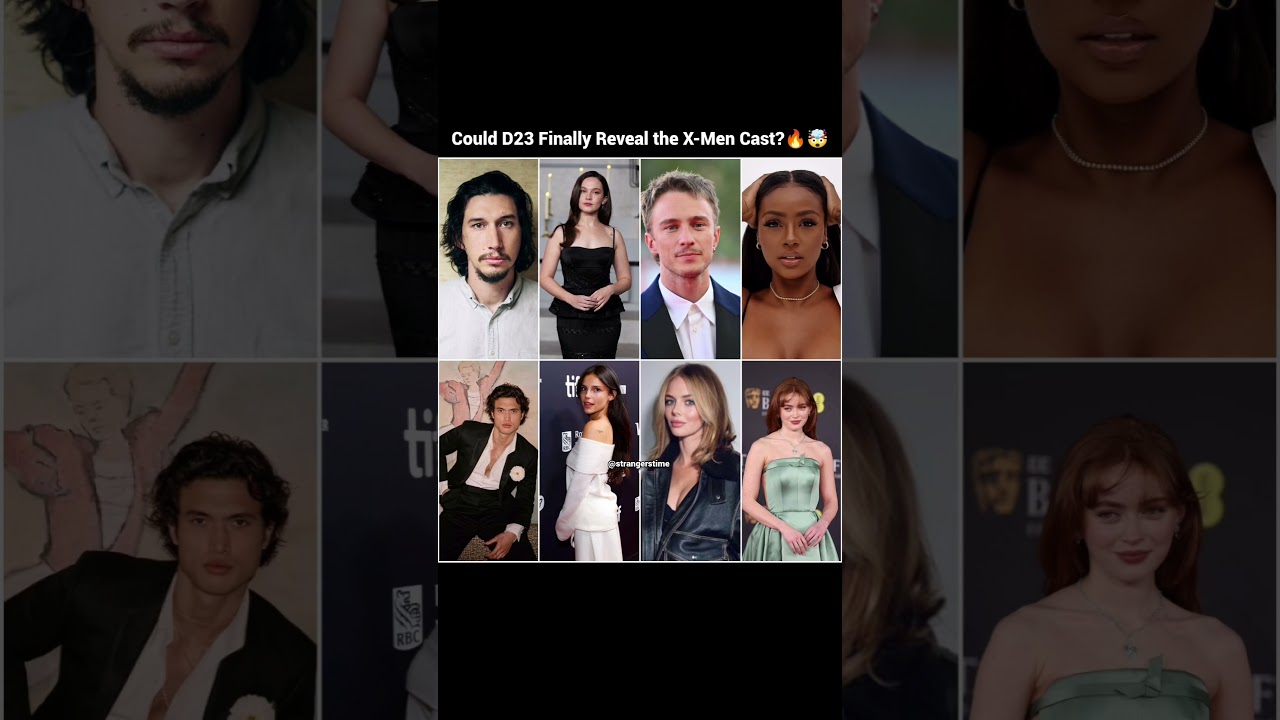 Could D23 Finally Reveal the X-Men Cast?🔥🤯#sadiesink #jeangrey #marvel #xmen