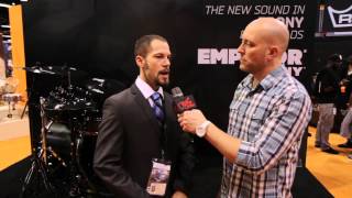 Video thumbnail for Guitar Center New from NAMM - Remo Emperor Ebony by Guitar Center