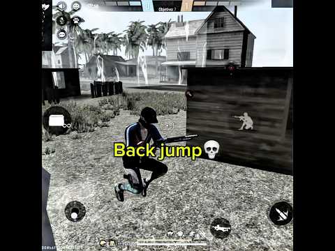 Tutorial? Back jump💀 #freefire #clips
