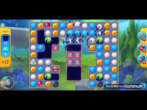 fishdom gameplay / level 6107 / It is like the ads? / thank you