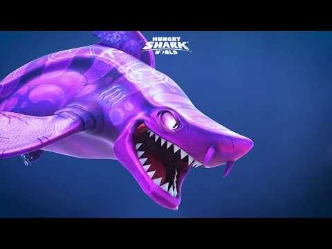 Hungry Shark World - Zap prey with Dark Magic Shark's lasers!