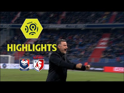 SM Caen - LOSC (0-1) - Highlights - (SMC - LOSC) / 2017-18