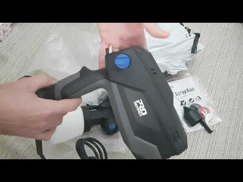 Распаковка краскопульта от ПроСтормер (ProStormer) с AliExpress. Пульверизатор работает от 220в