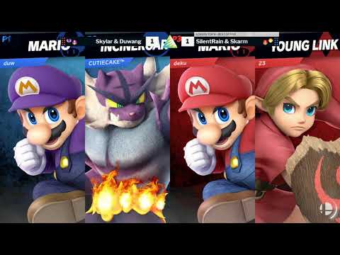 Ascension VI SSBU Doubles Losers Top 8 - Skylar & Duwang (Blue) vs SilentRain & Skarm (Red)