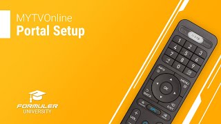 MYTVOnline Portal Setup