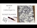 BUDGET PLANNER REVIEW - Colibri Paper Co Budget Planner