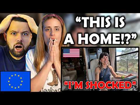 Europeans React to American RV Life for the First Time!