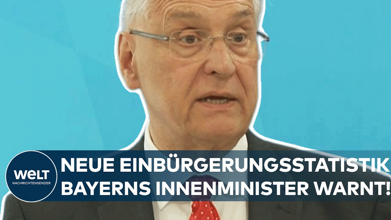 EINBÜRGERUNGEN IN BAYERN: „Fünf oder drei Jahre reichen oft nicht!“ Innenminister mit klarer Warnung