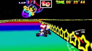 Rainbow Road SC flap World Record - 1'17"63 (PAL)