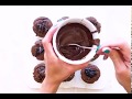 Dark Chocolate Blackberry Paleo Cupcakes