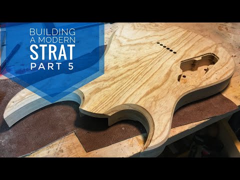 Building a modern strat guitar - Part 5/7