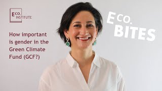 E Co. bites: How important is gender in the GCF?