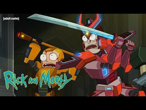 Rick, Morty, and Bigfoot Battle The Pope | Rick and Morty | adult swim