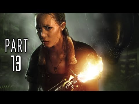 Alien Isolation Walkthrough Gameplay Part 13 - The Trap (PS4)