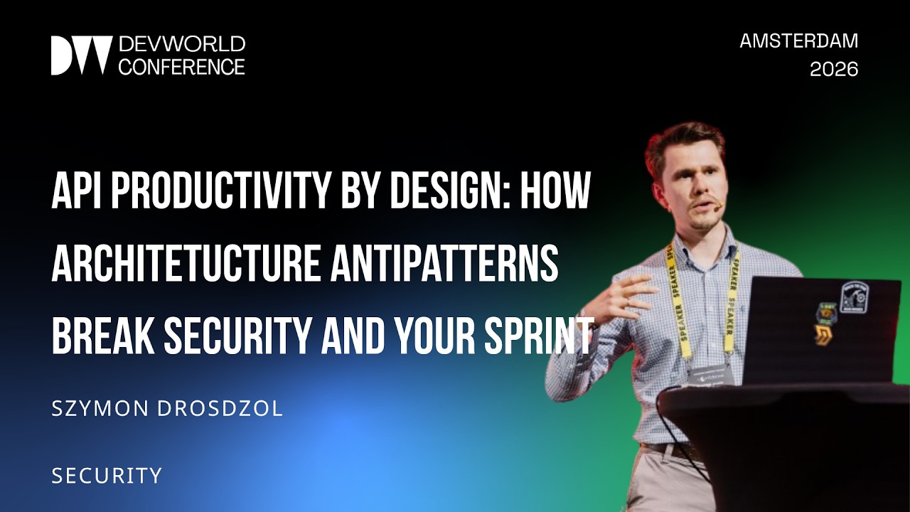 Szymon Drosdzol - API Productivity by Design