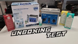 Unboxing / Test: EMAG Emmi-12HC Ultraschallreiniger | German