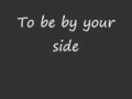 Nick Cave To be by your side - Lyrics 