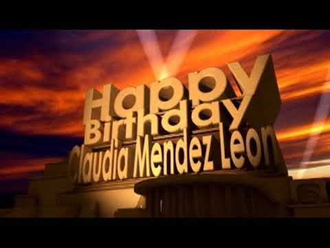 Happy Birthday Claudia Mendez Leon
