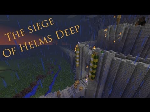 Minecraft Lord of the Rings : Siege of Helms Deep