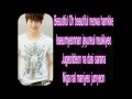 2PM Beautiful color code lyrics 