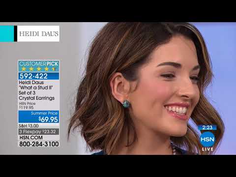 HSN | Heidi Daus Jewelry Designs Summer Deals 06.08.2018 - 01 PM