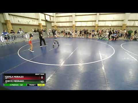50-55 Lbs Round 3 - Kamila Morales, NV Vs Emmye Medrano, UT 19e8